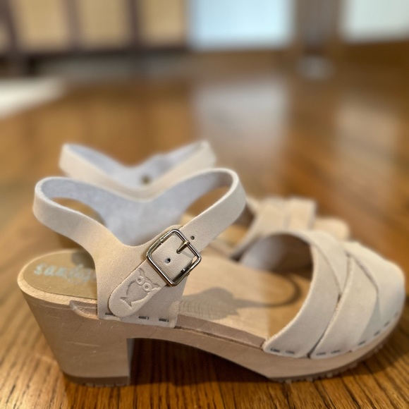 Sandgrens Rio Grande High Clogs in Sand Color - Picture 3 of 8